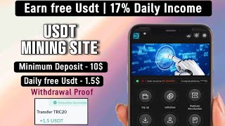 new usdt mining site | usdt earning site | trx usdt mining app | cloud mining | usdt investment site