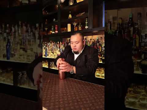 David Tao Bartender Skill | Cocktails Mixing Techniques At Another Level #27 - TikTok Shorts