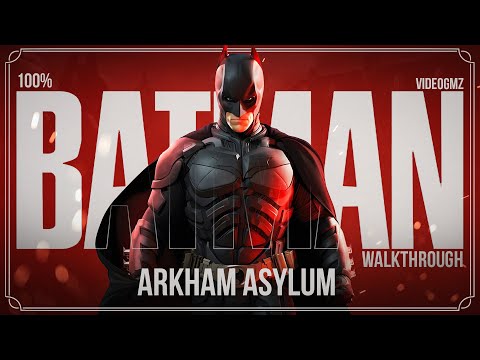 Batman Arkham Asylum 100% Walkthrough 🦇💯(Hard Difficulty, All Riddler Challenges and Achievements)