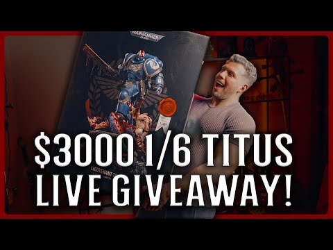 Giving away a $3000 Limited Edition 1/6 Titus Statue LIVE!