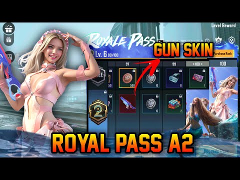 ROYAL PASS A2 LEAKS | RPA2 100RP | 90RP GUN SKIN | PUBG MOBILE / BGMI RP A2 | RP A2 LEAKS VEHICLE