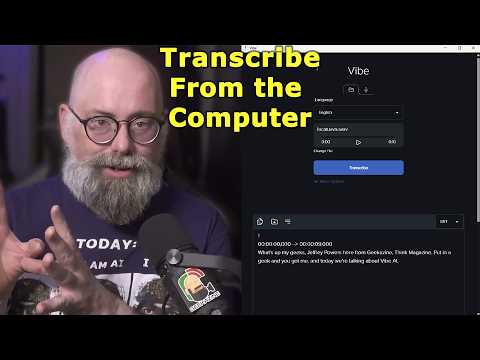 Vibe AI: Transcribe Audio Through Your Computer