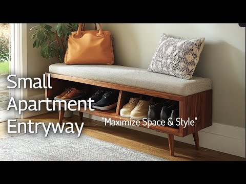 100+ Modern Small Apartment Entryway Design Ideas | Maximize Space & Style