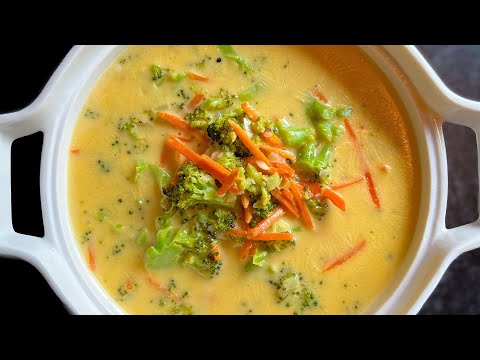 Broccoli and Cheddar Soup!