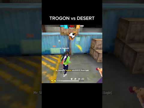 1v1 trogon vs desert eagle #shortsfeed #gaming #ff #anandff #freefire #brunera77 #garenafreefire