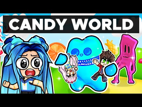 Surviving CANDY MONSTERS in Roblox!