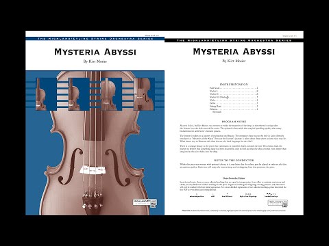 Mysteria Abyssi, by Kirt Mosier – Score & Sound