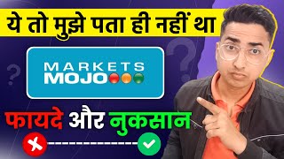 Get Free Stock Recommendations; Marketsmojo Review and Charges