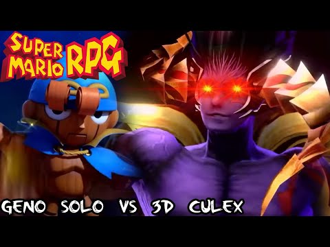 Geno Solo Vs 3D Culex Super Boss!! - Super Mario RPG REMAKE!