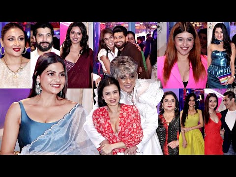 Celebrities At Rohit Verma Birthday Party 2024 Mannara Chopra, Sana Makbul, Shiv Thakare, Urvashi