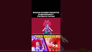 Ragatha Vs Anxiety Rap Battle Song (inside Out 2 Vs TADC)