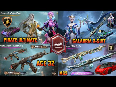 Galadria Ultimate X-Suit | Next Ultimate Set | Lamborghini Leaks | Ace 32 | MG3 & Scar-L Upgrade