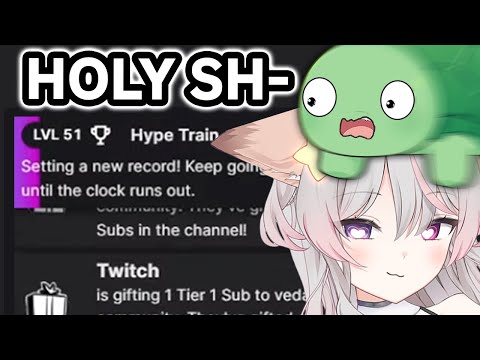 Anny Tricks Vedal's Viewers Into Gifting Him Over 9000 Subs