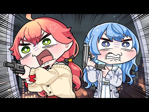 【手描き】オラァ！みこめっとじゃ!!【こまいぬ/切り抜き/hololive】