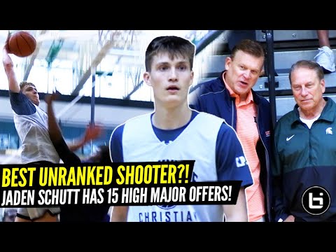 RANKINGS DON'T MATTER! Unranked Jaden Schutt has 15 High Major Offers! More Than Just a Shooter!