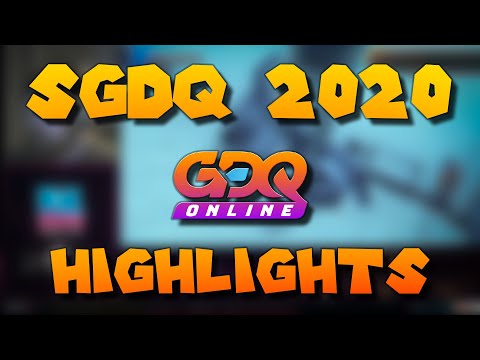 SGDQ 2020 - Funny Moments + Highlights + Cringe