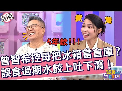 曾智希控母把冰箱當倉庫？誤食「過期5年水餃」上吐下瀉！曾智希 沈玉琳︱Part4/4 EP197👋20241104︱哈囉 你有事嗎