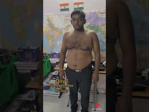 fat to fit। Live body Transformations। weight loss। fat loss journey। fat free fitness #shorts #upsc