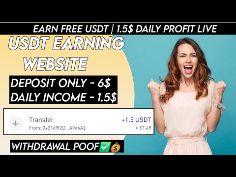 New USDT Site 2024 | Best Usdt Investment Website | New Usdt Mining Site | New Usdt Earning Website