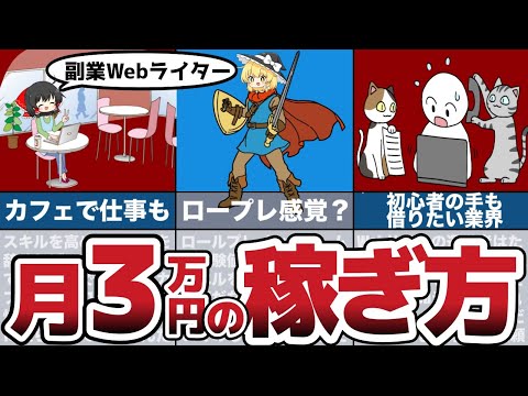 副業ロードマップ!初心者でも副業Webライターで月3万円稼ぐ超具体的な方法とは？【貯金 節約】