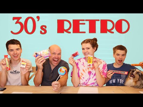 Trying 30's Retro Candy!