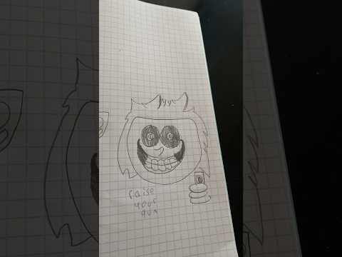 Alastor trying to piss off lucifer:(WARNING:disturbing imagery and bad drawing)