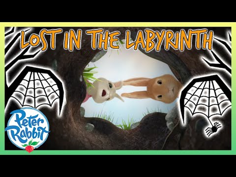 @OfficialPeterRabbit - 😱🔎 Lost in the Labyrinth! 🔎😱 | Halloween Adventures | Cartoon for Kids