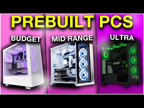 Best Prebuilt Gaming PCs to Buy RIGHT NOW! 😍 [1080p, 1440p & 4K!]