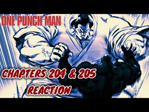 One Punch Man Chapters 204 and 205  Reaction | Fighting Spirit