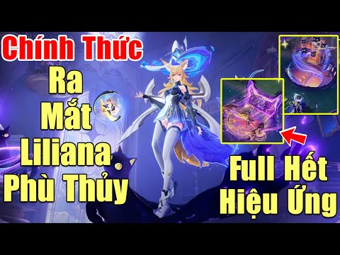 [Gcaothu] Trang phục mới Liliana Phù Thủy Ma Pháp chính thức ra mắt - Hiệu ứng cực phẩm