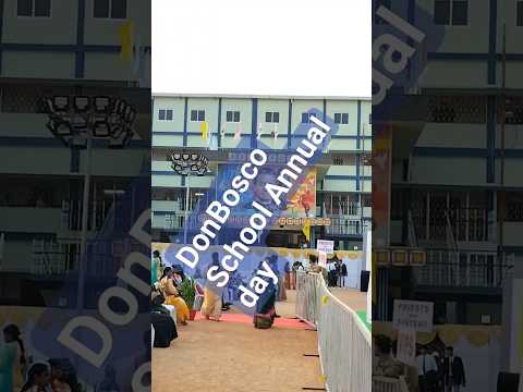 DonBosco School Annual day 🤔🫣😀😃😲😄#viral #family #familyvlogs #vlogs #shorts