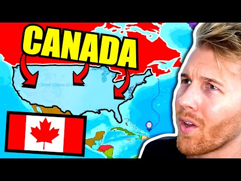 I Began WW3 By Invading the USA As Canada... (Dummynation)