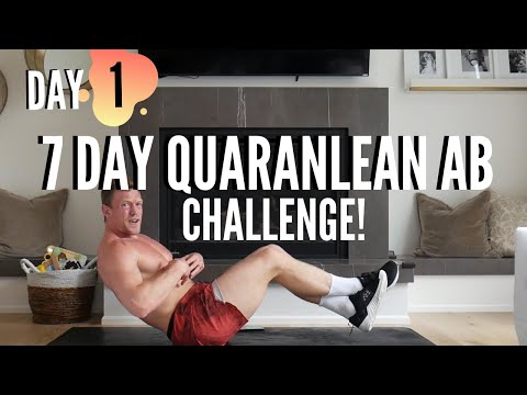 DAY 1 | 7 DAYS OF QUARANTINE AB CHALLENGE | LEANSQUAD