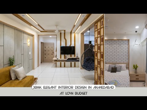 Space Saving Interior Design |  3BHK Home Interior at Cheap Budget | Ahmedabad