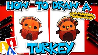 How To Draw A Turkey Squishmallow