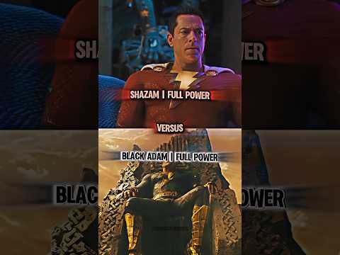 Shazam Vs Black Adam