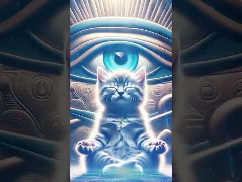 Meditation Kitten Open Third Eye #kitten #thirdeye #meditation