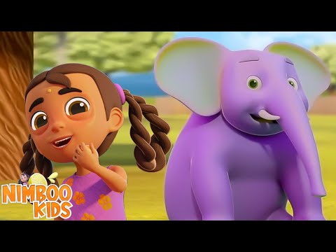 Ek Mota Hathi Hindi Rhyme, एक मोटा हाथी, Bacchon Ki Poems and Kids Songs