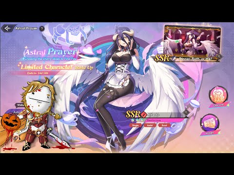 Overlord: Lord Of Nazarick - Primer Personaje de Evento Limitado | Albedo Devil in love | Indignado