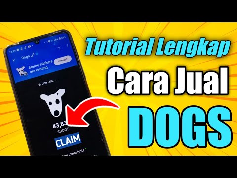 Cara Jual DOGS Hingga Jadi Uang || Tutorial Lengkap Withdraw Dogs Hingga Masuk Ke Rekening Bank