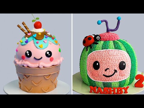 Ice Cream Cake 🍧 Awesome Cake Decorating Compilation