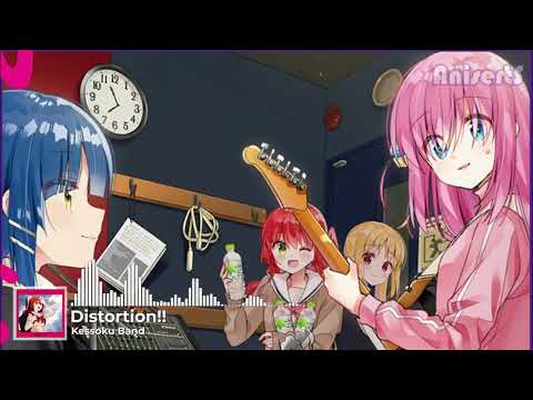 [ED] Bocchi the Rock! Ending Song 『Distortion! by Kessoku Band』