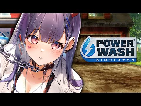 【Powerwash Simulator】practicing for my room