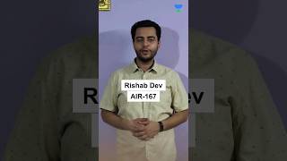 UPSC Topper 2023: Rishabh Raj Dev, AIR 167 | Mastering Geography & Env with Sudarshan Gurjar Sir!