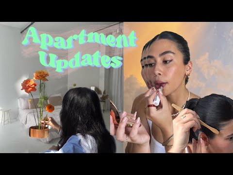 homey vlog | new interior decor, outfits & my slicked bun