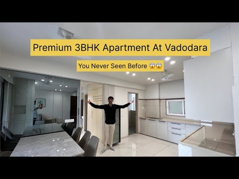 THIS IS HOW PREMIUM 3BHK APARTMENT LOOK LIKE IN VADODARA 😍