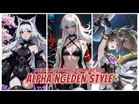 NEW LIGHTNING FORCE - ALPHA NGEDEN STYLE || PUNISHING GRAY RAVEN