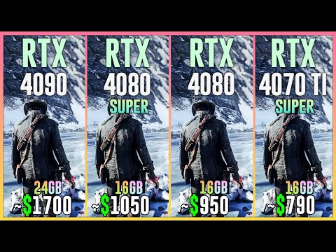 RTX 4090 vs RTX 4080 SUPER vs RTX 4080 vs RTX 4070 TI SUPER - Test in 25 Games