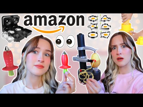 TESTING WEIRD KITCHEN GADGETS FROM AMAZON...