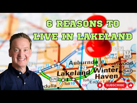 Why live in Lakeland, Florida!  Here are 6 reasons you should consider Lakeland to live in!